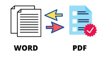 cara mengubah word ke pdf