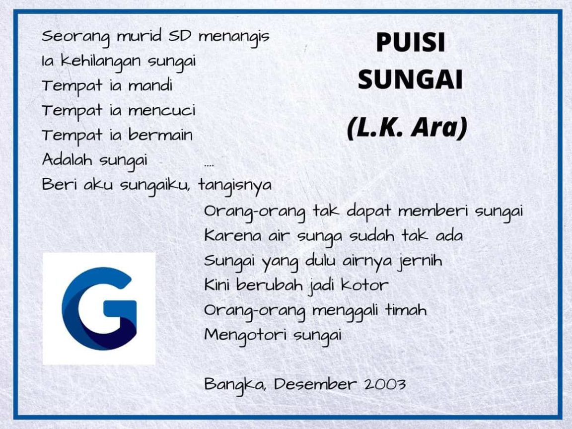 Kumpulan Contoh Puisi Anak Sekolah SD, SMP dan SMA Berbagai Tema