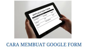 cara membuat google form