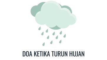 doa ketika turun hujan