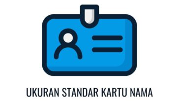 ukuran standar kartu nama