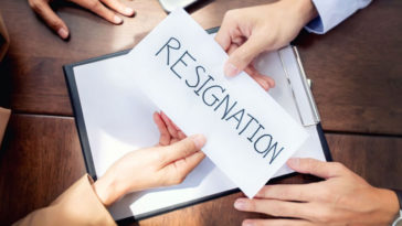 contoh surat pengunduran diri