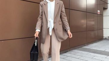 Baju Warna Coklat Cocok dengan Jilbab Warna Apa