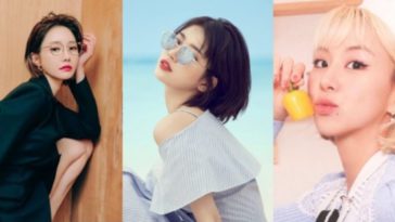 model rambut pendek wanita korea
