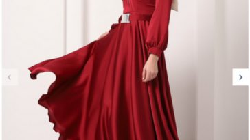 Baju merah cocok dengan jilbab warna apa