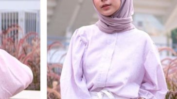 baju warna lilac cocok dengan jilbab warna apa
