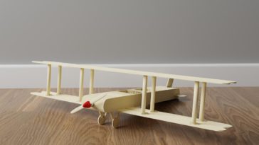 Kerajinan dari Stik Es Krim