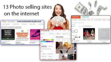 cara jual foto di internet