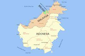 nama gunung di Kalimantan