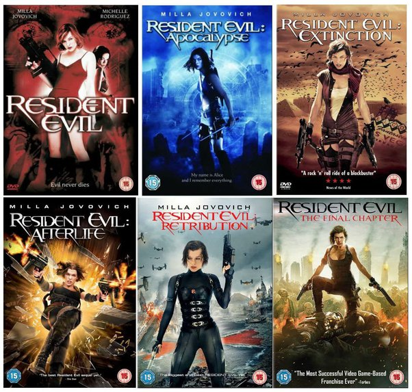 Resident Evil Films List Films Animation Resident Evil LLIRH