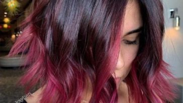 Warna Rambut Ombre Pendek